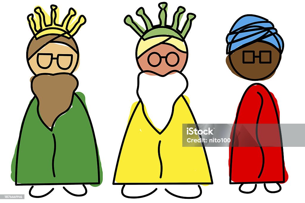 Trois Rois mages - Photo de Rois Mages libre de droits