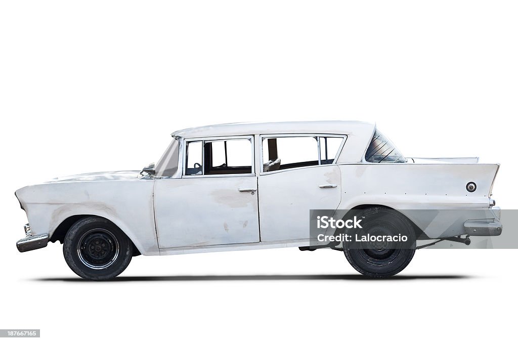 Coche clásico - Foto de stock de Blanco - Color libre de derechos