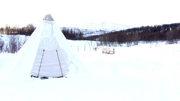 istock The traditional Sami Camp in Tromso, Norway. 1876677174