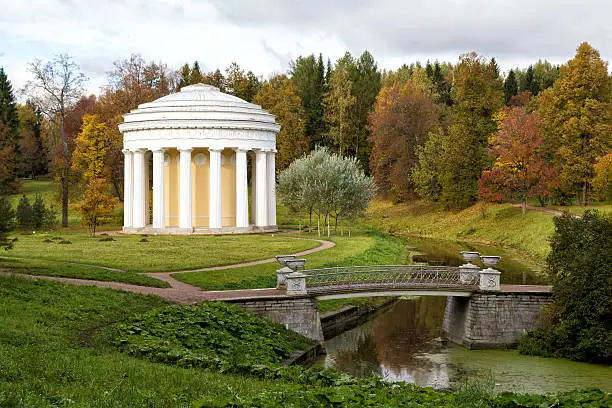 The Temple of Friendship in Pavlovsk Park (1780), Russia