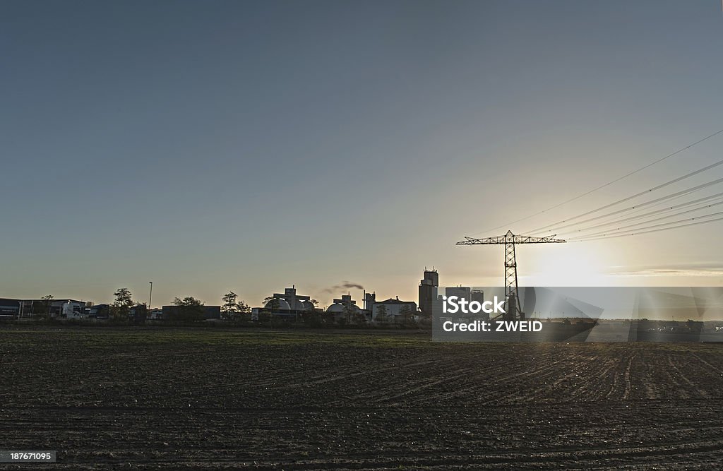 Industriegebiet im horizon - Lizenzfrei Deutschland Stock-Foto