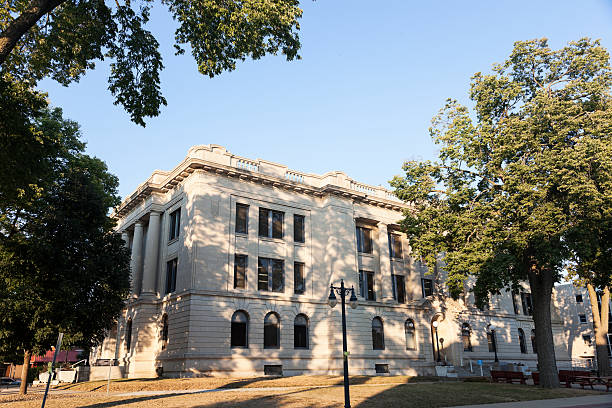 istock Old courthouse in Pekin, Tazewell County 187673038