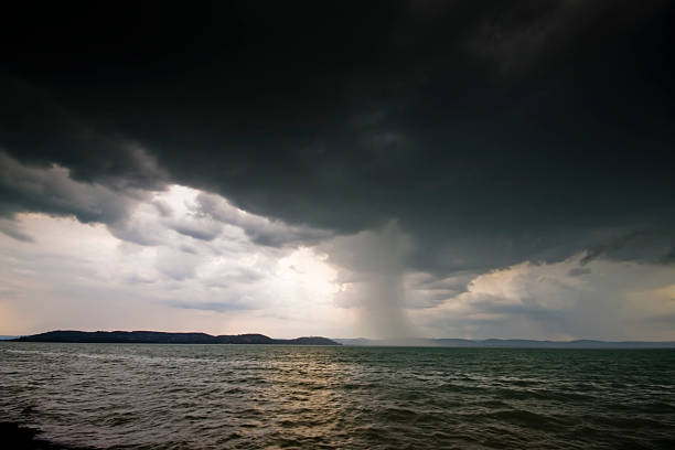 istock storm over the lake Balaton 187673206