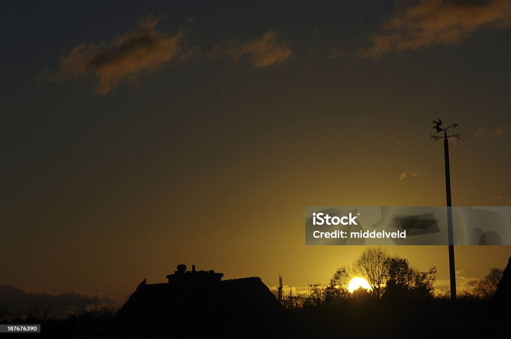 Daybreak sobre o país - Royalty-free Abstrato Foto de stock