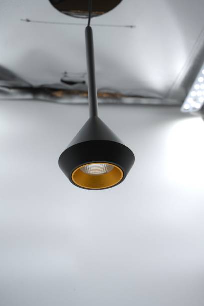 istock Hanging pendant lights for indoor decor isolated on a white background 1876768385