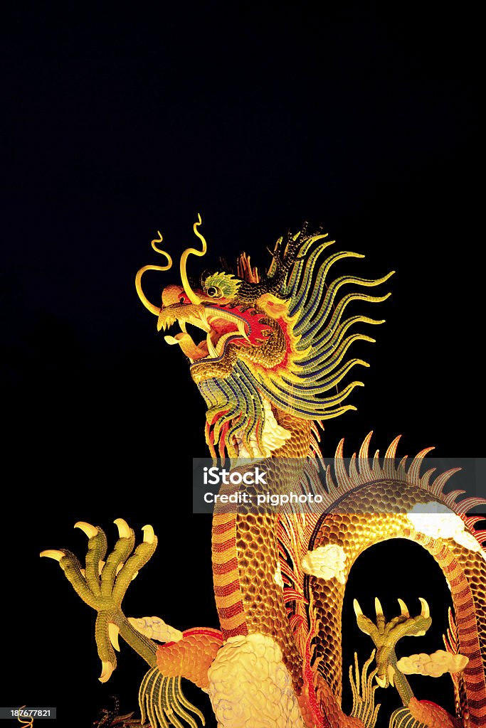 statue de dragon chinois - Photo de A la mode libre de droits