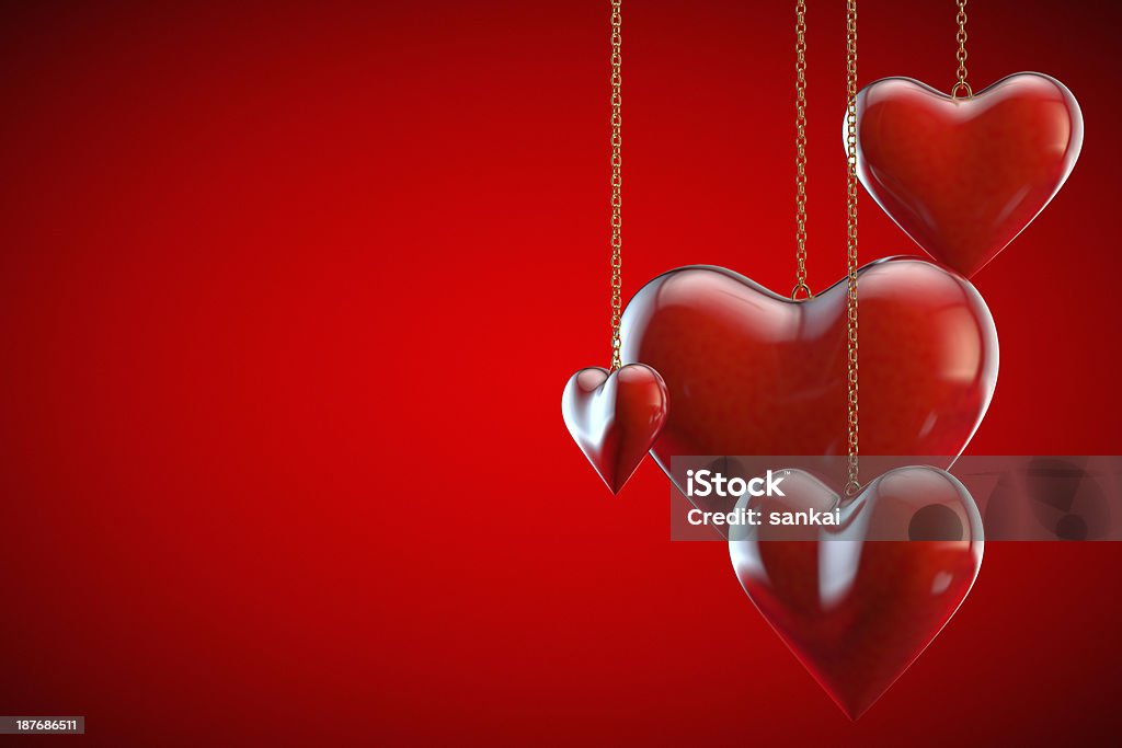 Carta di San Valentino - Foto stock royalty-free di Amore