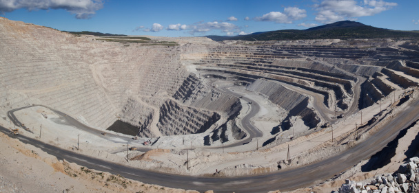The Highland Valley Copper mine is the largest copper mine in Canada, and one of the largest copper mines in the world.