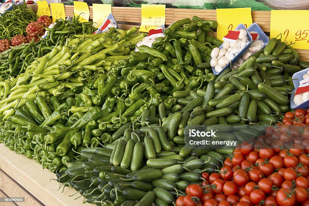 greengrocer - Foto de stock de Abundancia libre de derechos