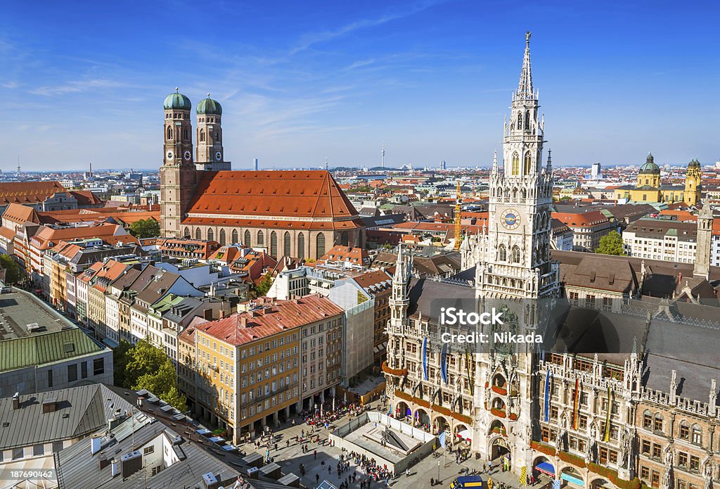 city hall at the Marienplatz in Munich, Germany Munich Stock Photo