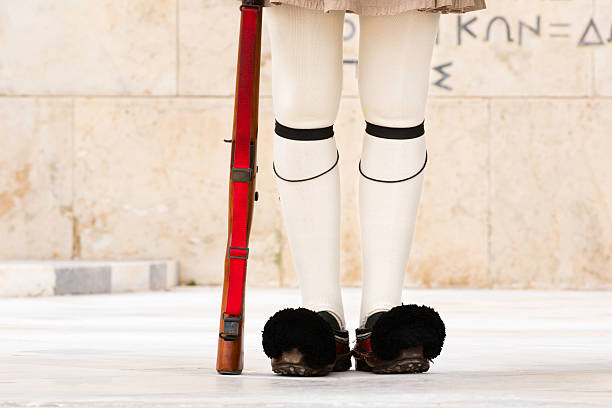 istock Feet of Greek Guard 187691568