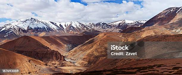 Mountain Landscape In Ladakh Stock Photo - Download Image Now - Asia, Cloud - Sky, Cold Temperature