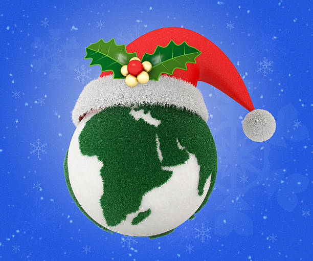 istock Eco world  with Christmas season,clipping path included 187693548