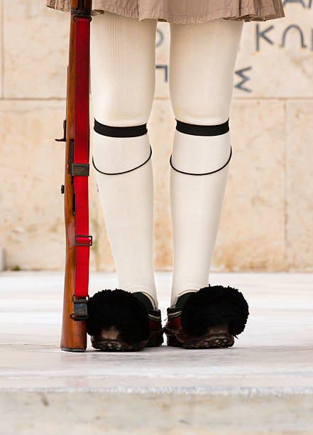 istock Feet of Greek Guard 187694429