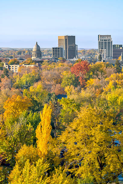 istock Boise Idaho in the Autumn 187694595