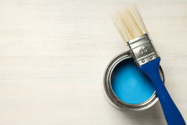 istock Tools for art and repairing - paint, space for text 1876987431