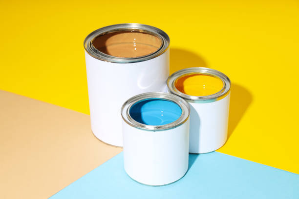 istock Tools for art and repairing - paint, paint in can 1876994126