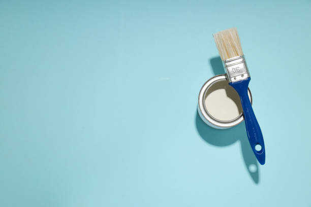 istock Tools for art and repairing - paint, space for text 1876996184