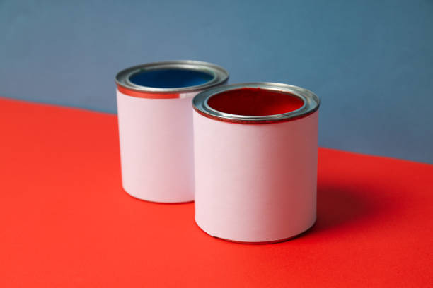 istock Tools for art and repairing - paint, paint in can 1876996702