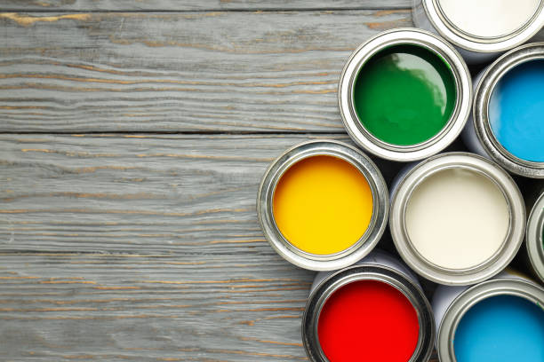 istock Tools for art and repairing - paint, space for text 1876998752