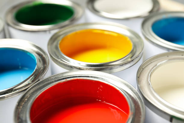 istock Tools for art and repairing - paint, paint in can 1876999268