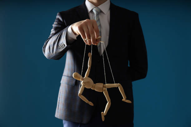 istock Concept of control and dictatorship, management concept 1877040873