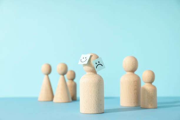istock Mental disorder - Bipolar disorder, space for text 1877052785