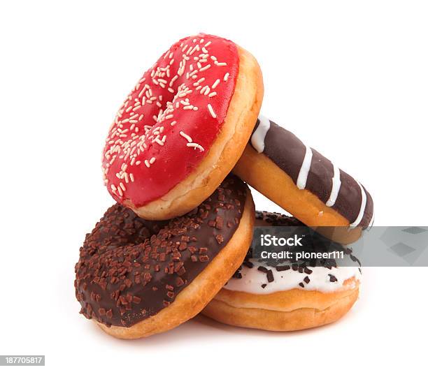 Donuts Stock Photo - Download Image Now - Abundance, Baked, Bakery