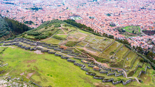 istock Drone shot view Saqsaywaman, Cusco, Peru 1877058187