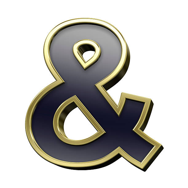 istock One letter from black with gold shiny frame alphabet set 187710552