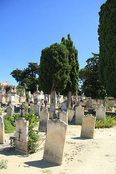 istock Old cemetery in the Provence 187710836