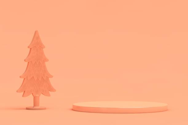 istock Abstract background for 3D product presentation, empty product stand 1877131226
