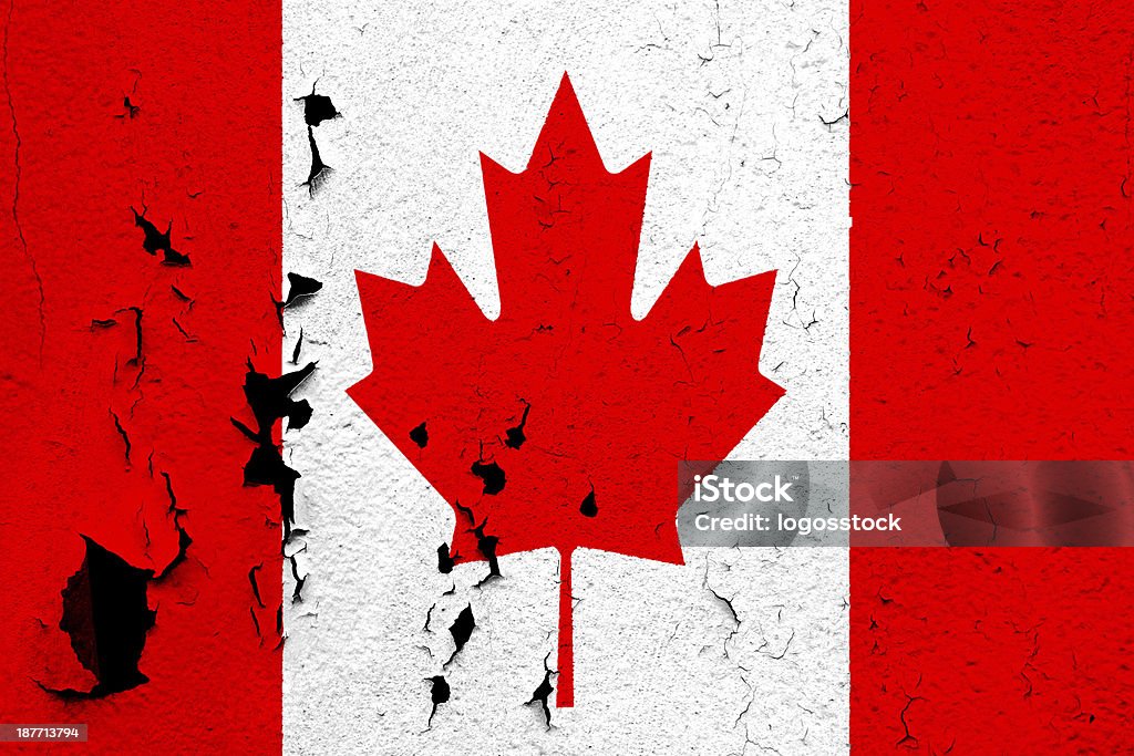 Bandera de Canadá - Foto de stock de Abstracto libre de derechos