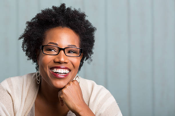 istock african woman in glasses smiling 187714052