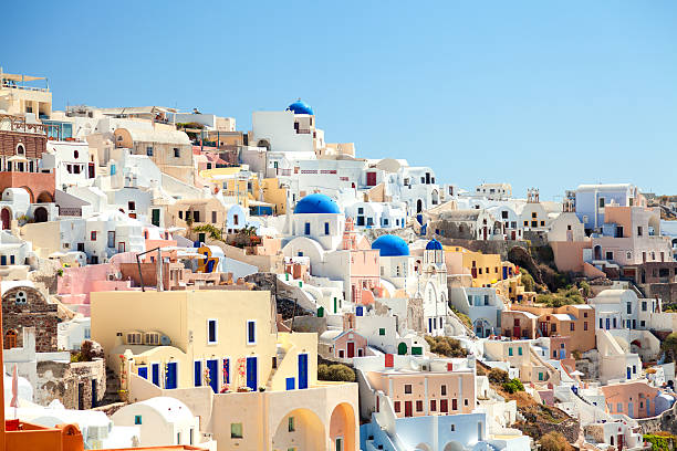 istock Oia cityscape, Santorini 187714399