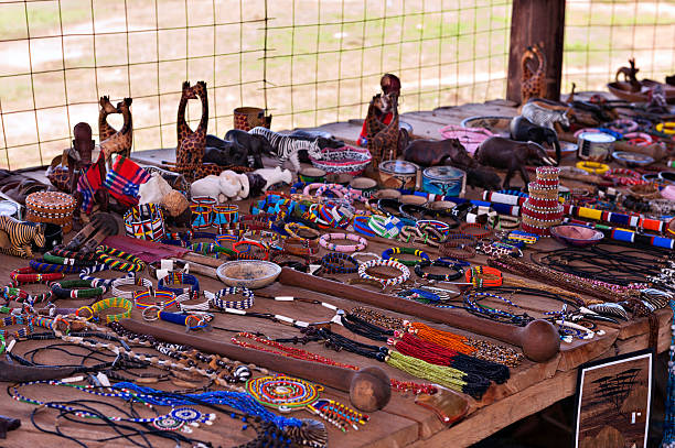 istock African souvenirs and crafts 187715599