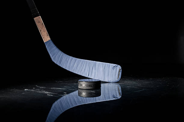 istock Hockey Stick & Puck 187715906