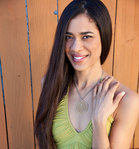 istock Beautiful mixed race woman 187716164
