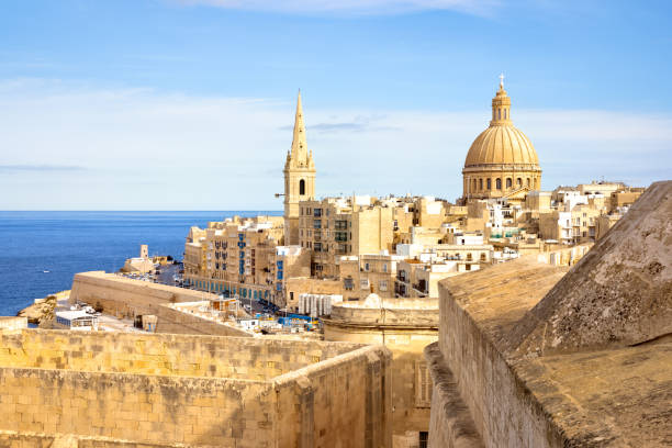 Valletta, Malta stock photo
