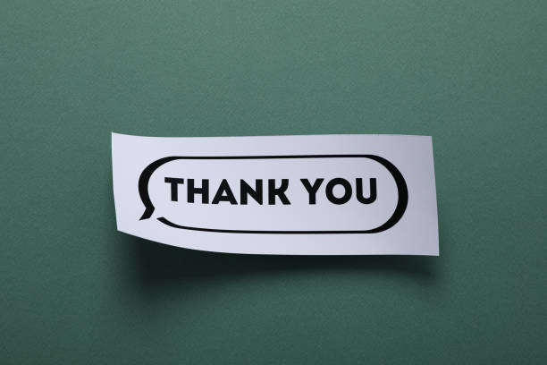 istock Words of gratitude, gratitude concept, text Thank you 1877195705