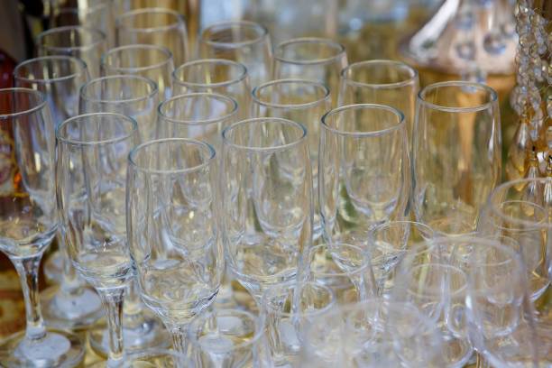 istock Crystal glasses for holiday 1877199832