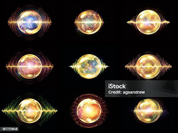 Foto de Diversidade De Onda De Partícula e mais fotos de stock de Ampliação - Ampliação, Ciência, Concêntrico