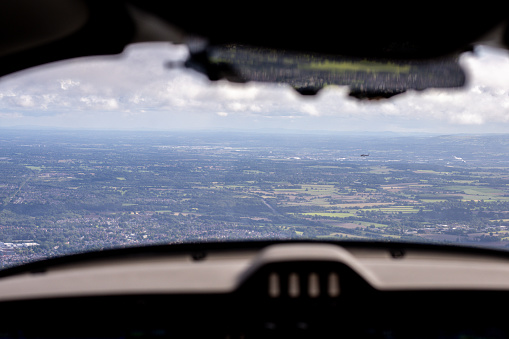 A small aircraft comes into close proximity of another creating a dangerous situation.