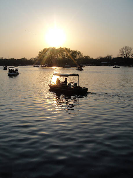 istock Sunset at the Shichahai Lake, Beijing 187726300