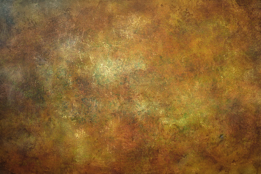 An abstract brown backdrop featuring textured effects and a damaged, rough appearance. The empty space offers creative flexibility for diverse projects.