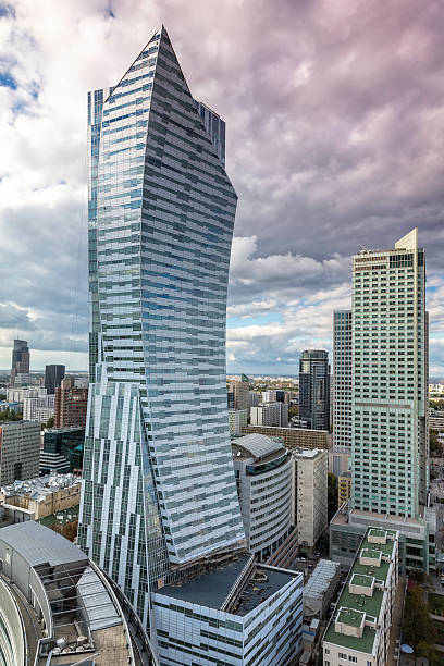 istock Modern skyscrapers in Warsaw 187728639