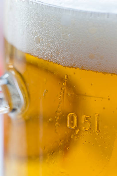 istock Half Liter Glass of Beer 187729034