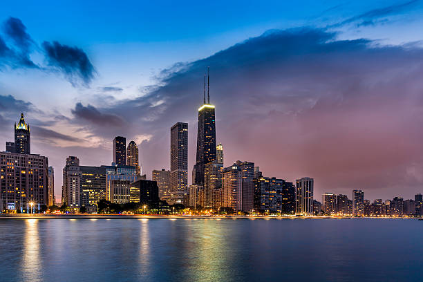 istock Downtown of Chicago Magnificent Mile 187729055