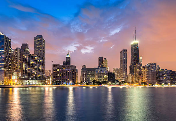 istock Downtown of Chicago Magnificent Mile 187729094