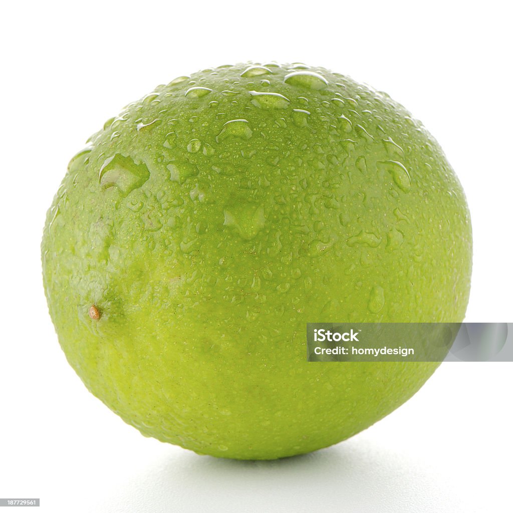 Verde lime fresco - Foto stock royalty-free di Agrume